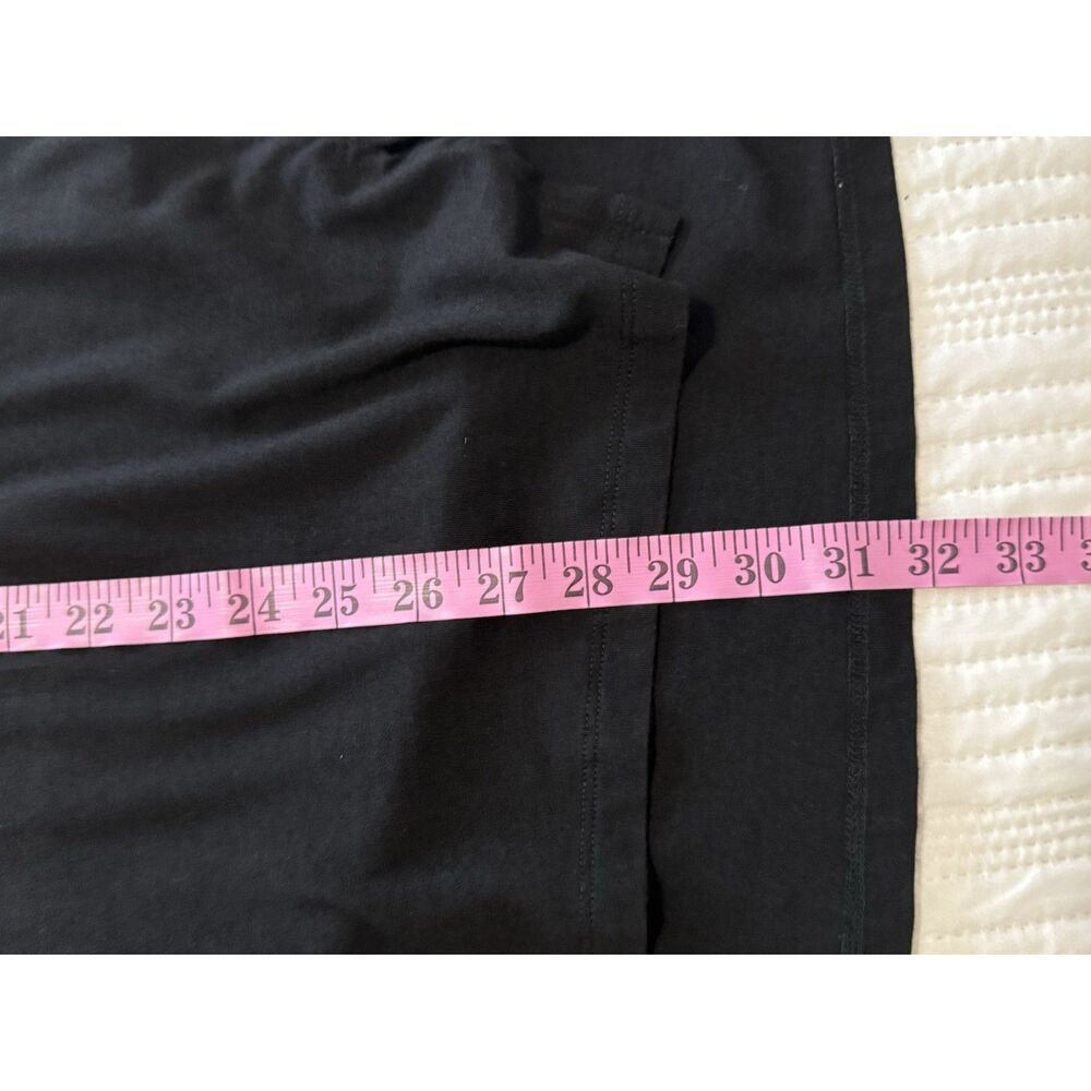 Tahari Black V Neck Knit Top Soft Comfort Classic Short Sleeve Tunic 2X Plus - Picture 10 of 11